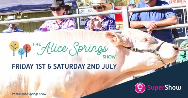 This weekend it's the return of the Alice Spring Show!